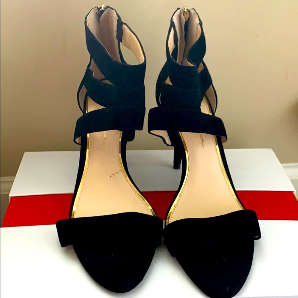 Jessica Simpson Black Heeled Sandals